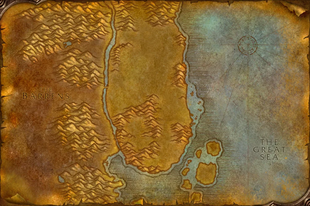 Durotar map