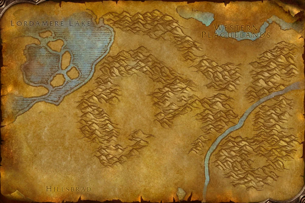 Alterac Mountains map