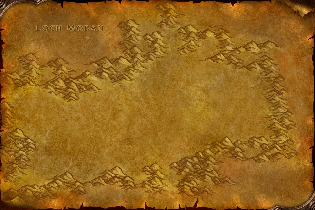 Badlands map