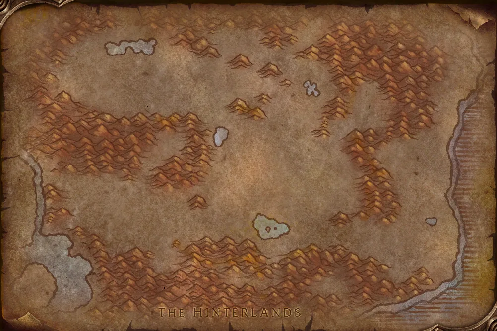 Eastern Plaguelands map