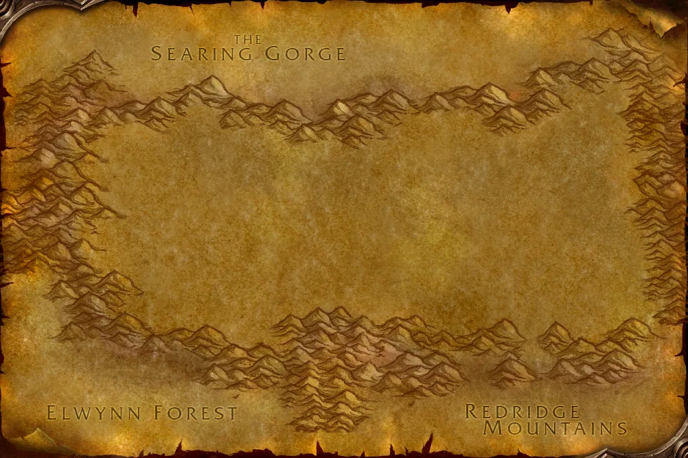 Burning Steppes map