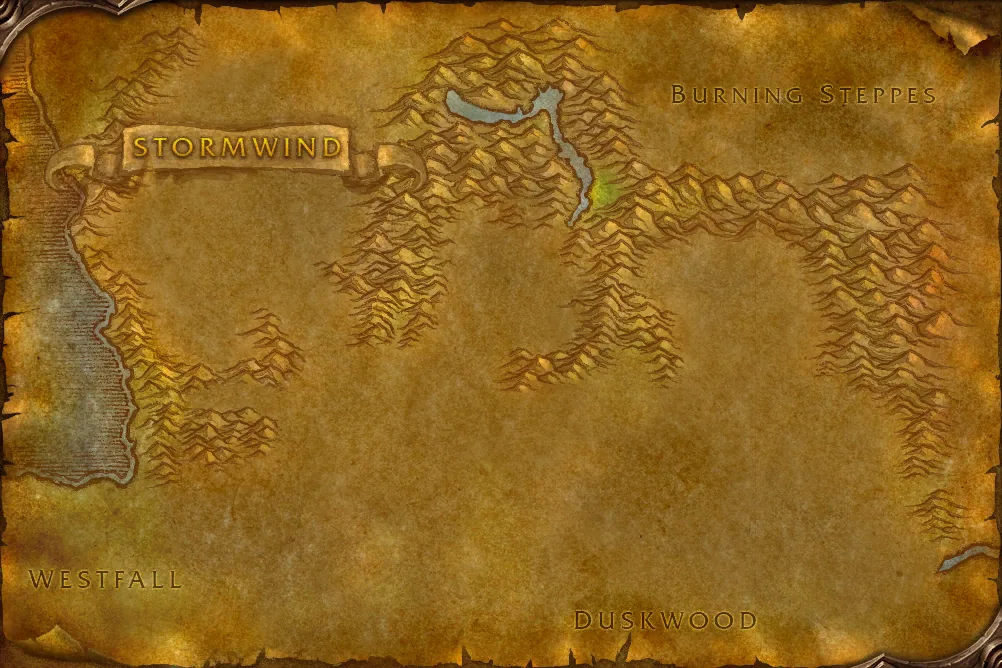 Elwynn Forest map