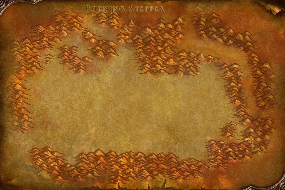 Redridge Mountains map