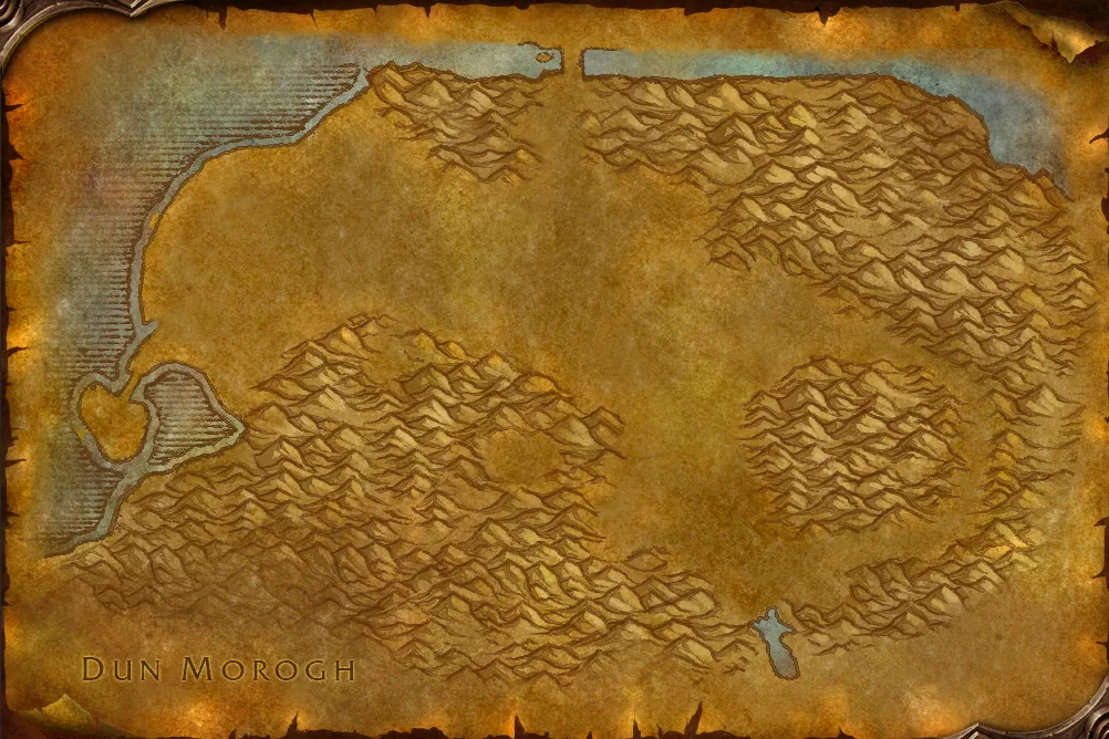 Wetlands map