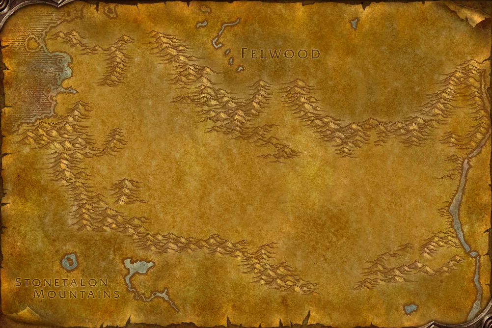 Ashenvale map