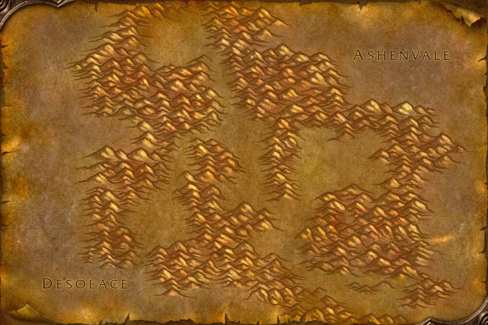 Stonetalon Mountains map