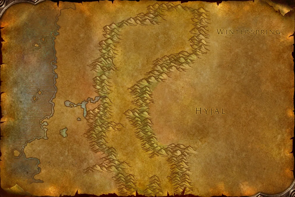 Felwood map